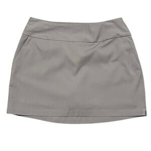 Adidas Ultimate365 Golf Skort Gray Size Large Built-In Shorts NWT